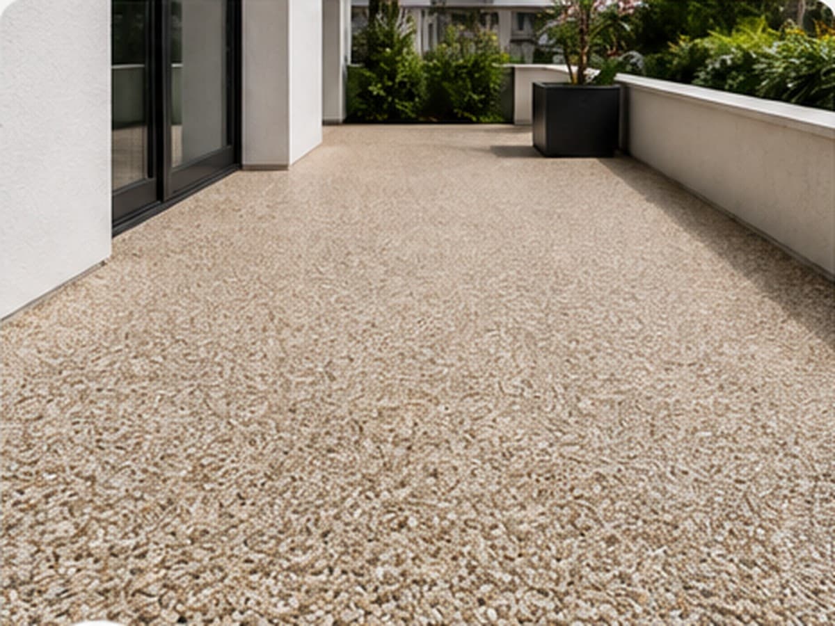 Exemple de tapis de pierre